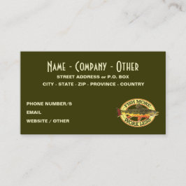 ブルック·トラウト·フライ·フィッシャーマン 名刺