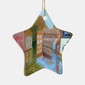 ブルッゲ運河 セラミックオーナメント (右)