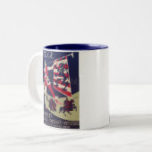 ブルッゲ ツートーンマグカップ (正面左)