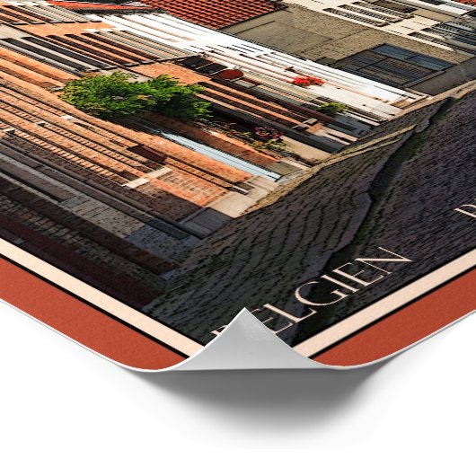 ブルッゲ ポスター (角)