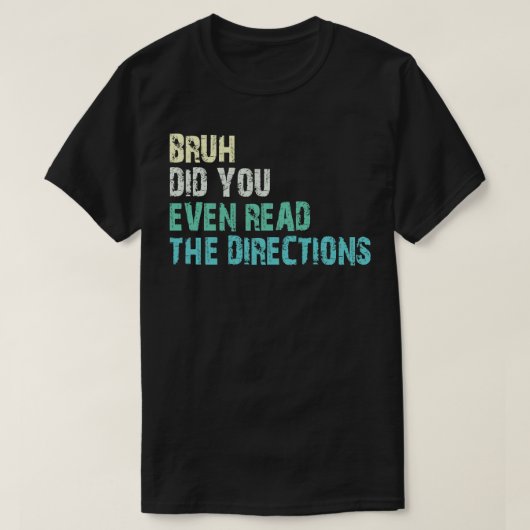 ブルッ指示読もした1 Tシャツ (デザイン正面)