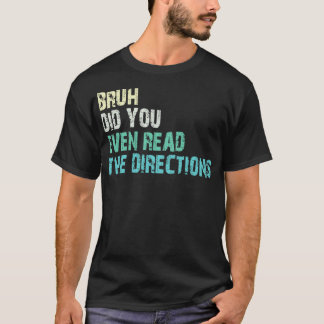 ブルッ指示読もした1 Tシャツ