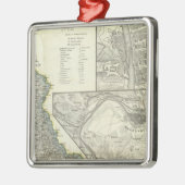 ブルツブルグのババリア、レーゲンスブルク メタルオーナメント (左)