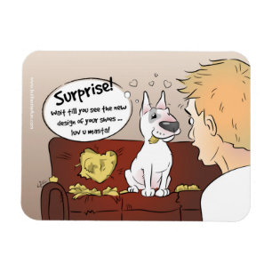 ブルテおもしろいリア漫画冷蔵庫用マグネット マグネット