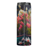 ブルテリアがパドルに：風光明媚な冒険 タンブラー (裏面)