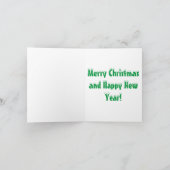 ブルテリアのクリスマスカード シーズンカード (内部)