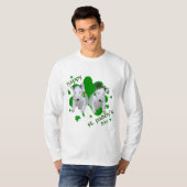 ブルテリアのクリスマスTシャツ Tシャツ (正面フル)