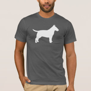 ブルテリアのシルエット Tシャツ