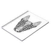 ブルテリアのスケッチ ノートブック (左側)