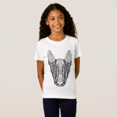 ブルテリアのスケッチ Tシャツ (正面フル)