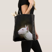 ブルテリアのトートバック トートバッグ (クローズアップ)