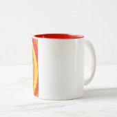 ブルテリアのマグ ツートーンマグカップ (正面右)