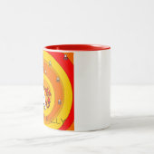 ブルテリアのマグ ツートーンマグカップ (中央)