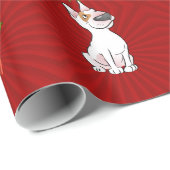 ブルテリアの包装紙"メリークリスマス" ラッピングペーパー (ロールコーナー)