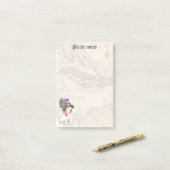 ブルテリアの海賊 ポストイット (デスク上)