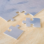 ブルテリアは雪のクリスマスを許した ジグソーパズル (側面)