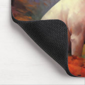 ブルテリアイン紅葉秋インスパイア マウスパッド (コーナー)