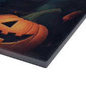 ブルテリアカボンプキンハロウィーン怖 カッティングボード (角)