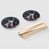 ブルテリアカボンプキンハロウィーン怖 ハンドファン (組立なし)