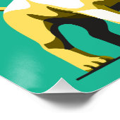 ブルテリアカラフル ポスター (コーナー)