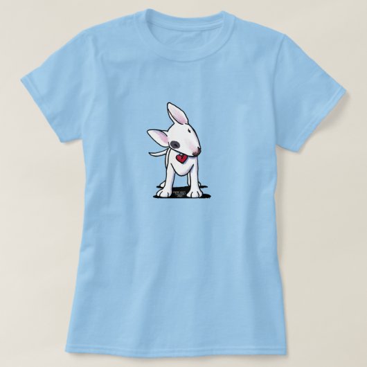 ブルテリアキニアートTシャツ Tシャツ (デザイン正面)