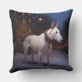 ブルテリアクリスマスフェスティバルシーズン クッション (裏面)