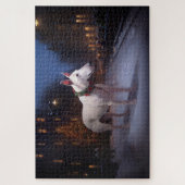 ブルテリアクリスマスフェスティバルシーズン ジグソーパズル (縦)