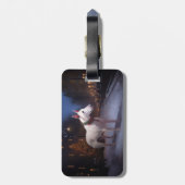 ブルテリアクリスマスフェスティバルシーズン ラゲッジタグ (裏面縦)