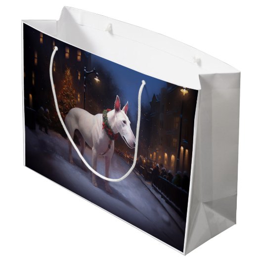 ブルテリアクリスマスフェスティバルシーズン ラージペーパーバッグ (裏面アングル)