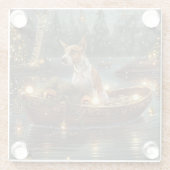 ブルテリアクリスマスフェスティバル航海 ガラスコースター (裏面)