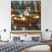 ブルテリアクリスマスフェスティバル航海 キャンバスプリント (インサイチュ (寝室))