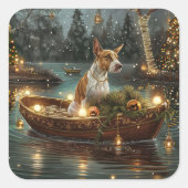 ブルテリアクリスマスフェスティバル航海 スクエアシール (正面)