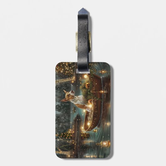 ブルテリアクリスマスフェスティバル航海 ラゲッジタグ (裏面縦)