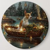 ブルテリアクリスマスフェスティバル航海 缶バッジ (正面)