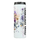 ブルテリアズバタフライフローラ抱擁 タンブラー (裏面)