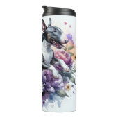 ブルテリアズバタフライフローラ抱擁 タンブラー (回転右)