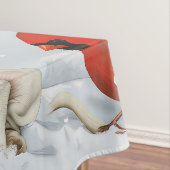 ブルテリアドッグウィンターワンダーランドクリスマスジョイ テーブルクロス (インサイチュ)