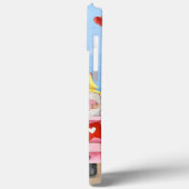 ブルテリアドッグバレンタインデートラックハート Case-Mate iPhoneケース (裏面 / 左)