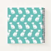 ブルテリアドッグパピー ノートブック (裏面)