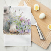 ブルテリアドッグママフローラ キッチンタオル (四つ折り)