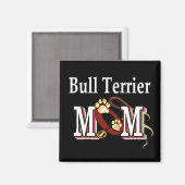 ブルテリアドッグママ マグネット (正面/裏面)