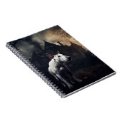 ブルテリアハロウィーン怖い ノートブック (右側)