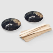 ブルテリアハロウィーン怖い ハンドファン (組立なし)