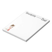 ブルテリアパパ ノートパッド (回転)