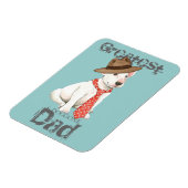 ブルテリアパパ マグネット (左側)