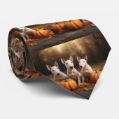 ブルテリアパピーオータムデライトカボチャ ネクタイ (ロール)