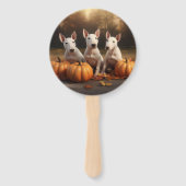 ブルテリアパピーオータムデライトカボチャ ハンドファン (裏面)