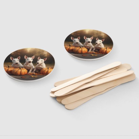 ブルテリアパピーオータムデライトカボチャ ハンドファン (組立なし)