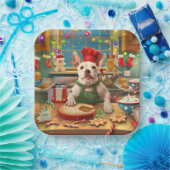 ブルテリアホリデーベーキング:フェスティバルクリスマス ペーパープレート (パーティー)