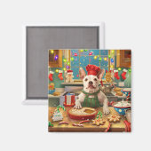 ブルテリアホリデーベーキング:フェスティバルクリスマス マグネット (正面/裏面)